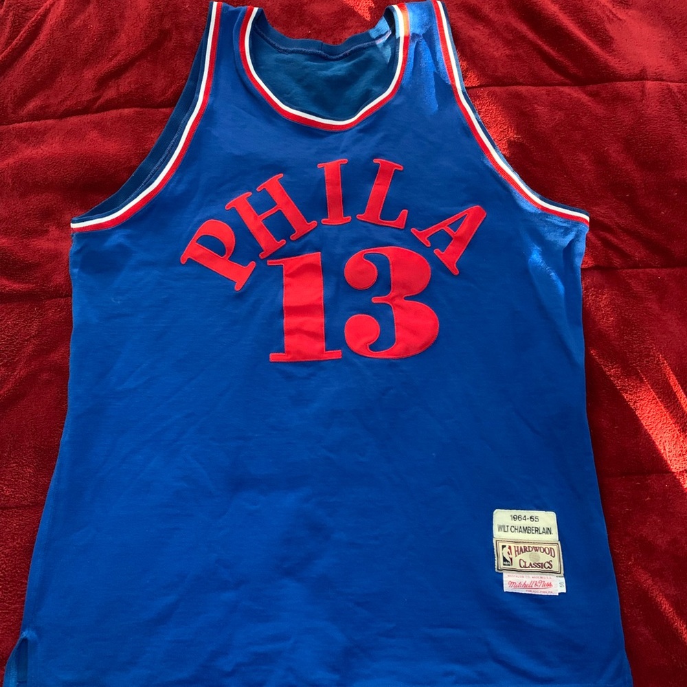 Chamberlain Sixers Jersey - Picture 1 of 3